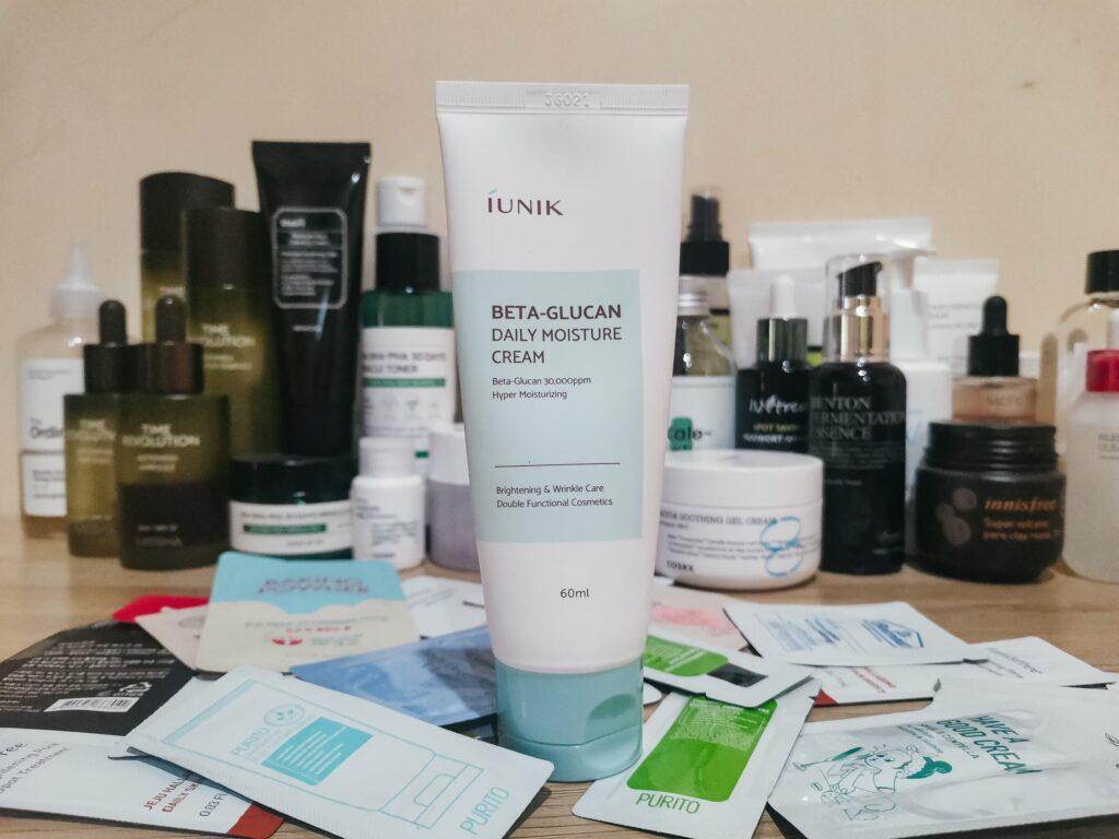 Korean Skincare Products We Love and Enjoy at the Moment: IUNIK Beta-Glucan Daily Moisture Cream