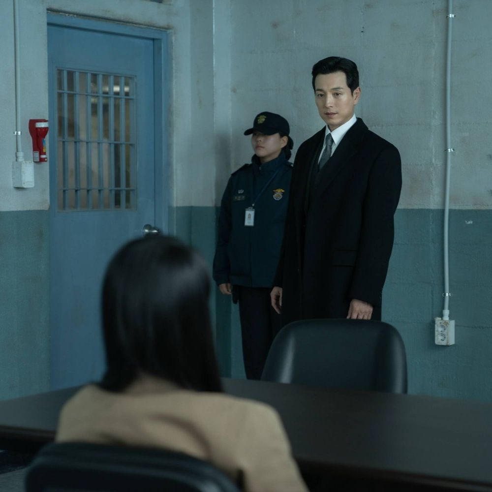 Ha Do-yeong's last encounter with Park Yeon-jin in prison